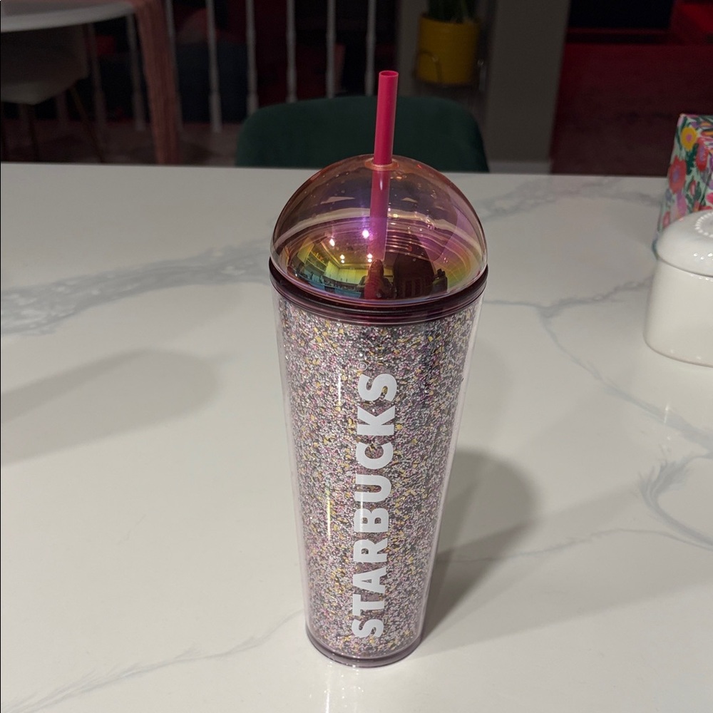 Starbucks glitter tumbler